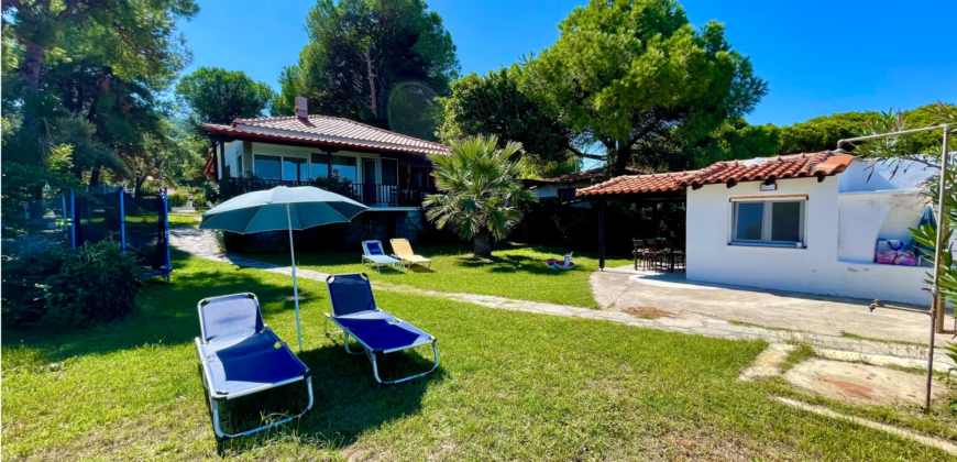 Vourvourou waterfront villa for sale