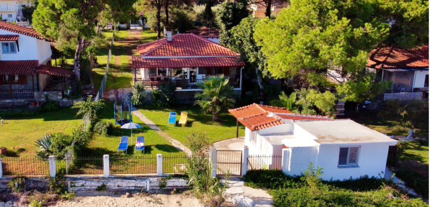Vourvourou waterfront villa for sale